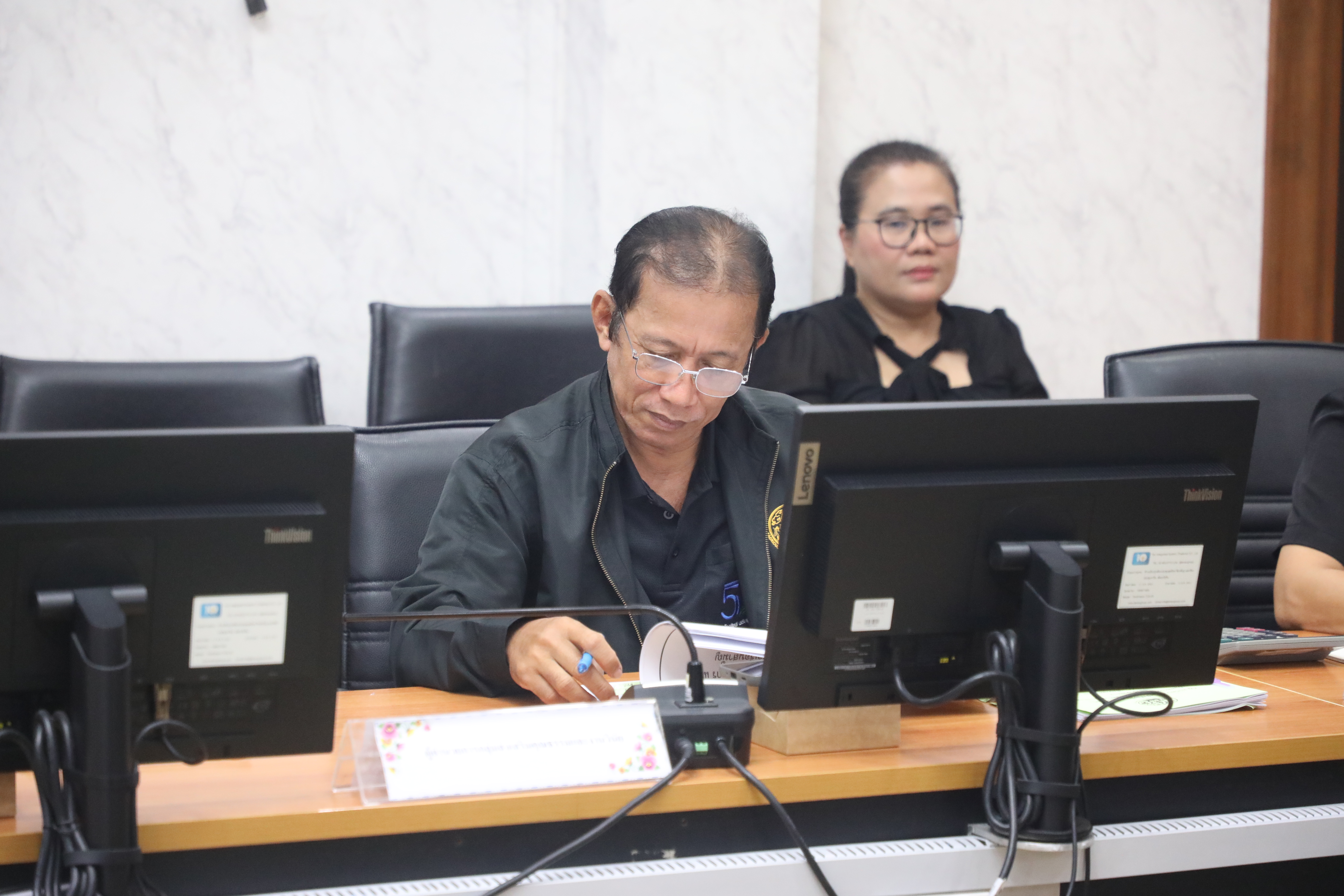 title - ส.ป.ก. ประชุมคณะกรรมการกลั่นกรองผลการประเมิน ผลการปฏิบัติราชการของข้าราชการพลเรือนสามัญ ในสังกัดสำนักงานการปฏิรูปที่ดินเพื่อเกษตรกรรม ครั้งที่ 1/2569